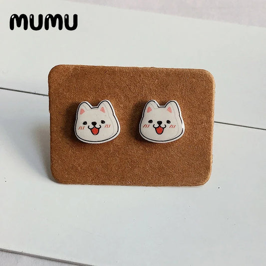 2025 Jane Austen Book Quote Acrylic Stud Earrings – Resin Epoxy Jewelry for Fans