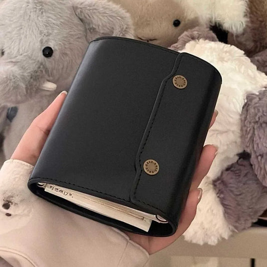 2025 M5 Leather Notebooks – Portable Classic Pocket Books with Blank Pages