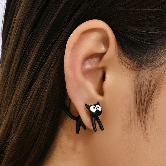 2023 Cute Animal Stud Earrings – Fun Cartoon Ear Jewelry for Women & Girls