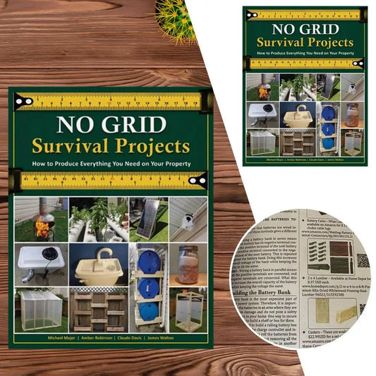 2025 New NO GRID Survival Projects – Self-Sufficiency Guide for Off-Grid Living