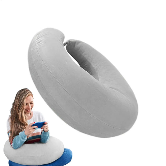 Elbow Pillow – U-Shape Ergonomic Lap Cushion for Travel, Reading, and Sofa Comfort