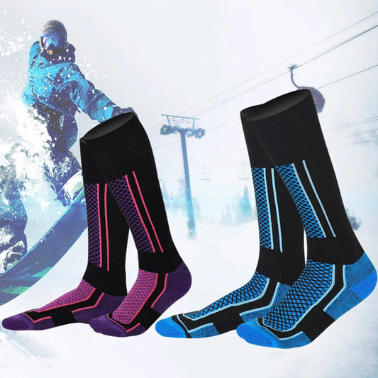 Winter Ski Socks – Wool Thermal Sports Socks for Men & Women
